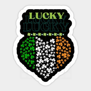 St Patricks day tshirt Sticker